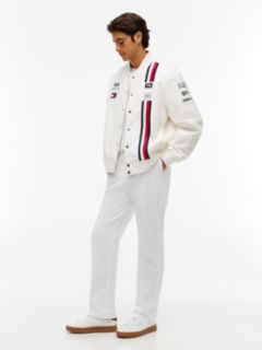 TH x Cadillac Formula 1® Team Varsity Jacket — White 3