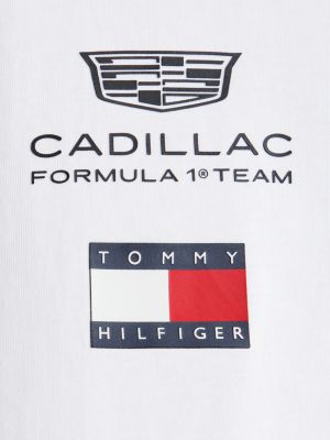 white th x cadillac formula 1® team jersey t-shirt for adults gender inclusive tommy hilfiger