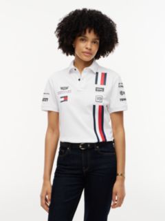 TH x Cadillac Formula 1® Team Regular Polo Shirt — White 2
