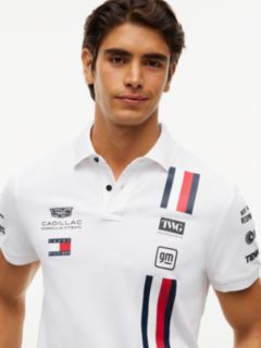 TH x Cadillac Formula 1® Team Regular Polo Shirt — White 5