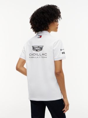 white th x cadillac formula 1® team regular polo shirt for adults gender inclusive tommy hilfiger