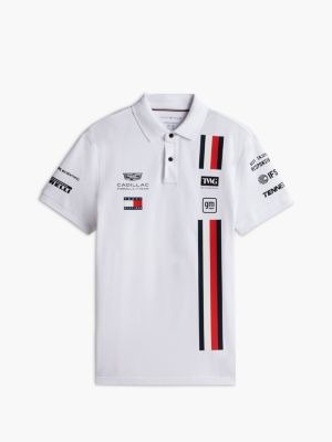 white th x cadillac formula 1® team regular polo shirt for adults gender inclusive tommy hilfiger