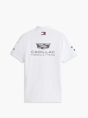 white th x cadillac formula 1® team regular polo shirt for adults gender inclusive tommy hilfiger