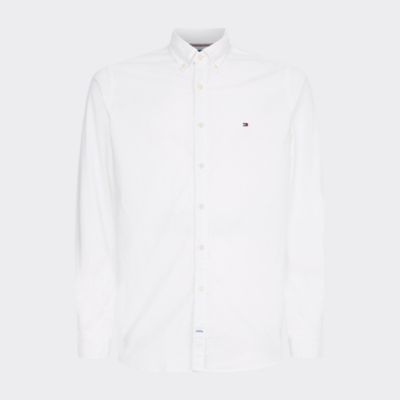 tommy hilfiger stretch slim oxford shirt