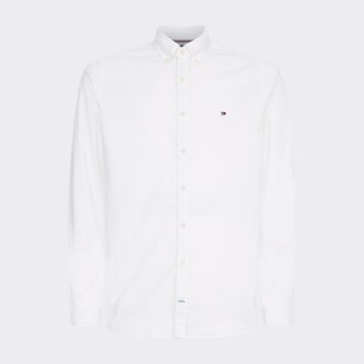 white tommy hilfiger button up