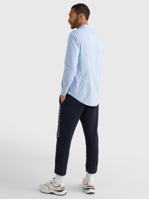 tommy hilfiger stretch slim oxford shirt