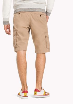 Khaki Tommy Cargo Shorts (S)