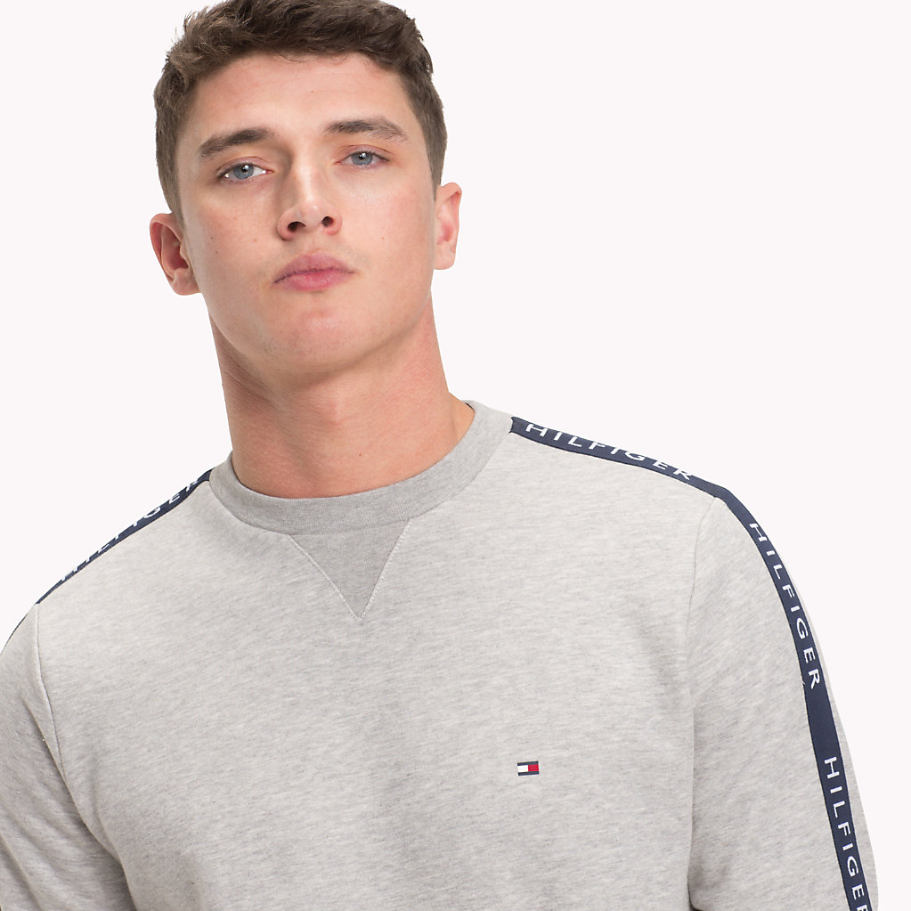 Tommy Hilfiger Logo Tape Sweatshirt at £85 | love the brands
