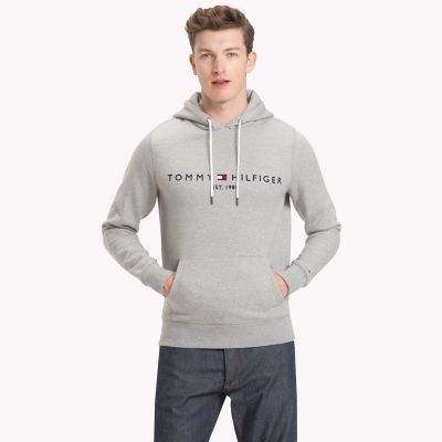 grey drawstring hoodie