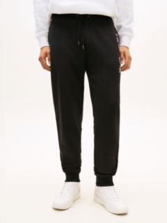 Logo Terry Cuffed Leg Joggers — Black 2
