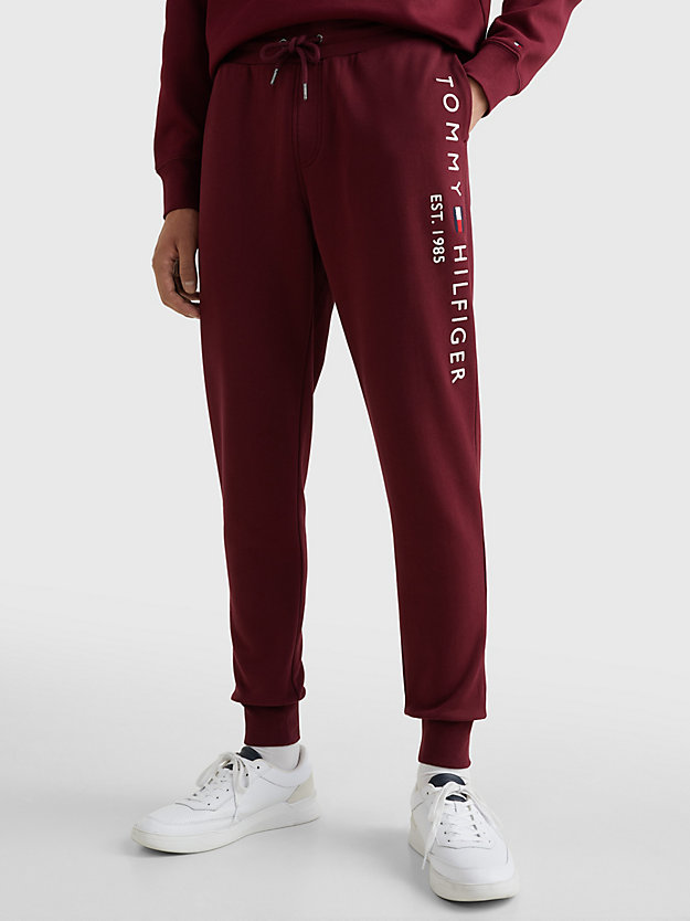 DEEP ROUGE Tapered Leg Joggers for men TOMMY HILFIGER