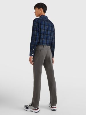 Stretch Cotton Chinos | Grey | Tommy Hilfiger