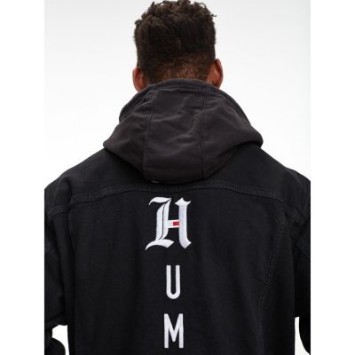 Lewis Hamilton Hooded Denim Jacket 