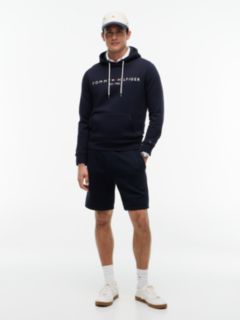 Logo Flex Fleece Hoody — Blue 2