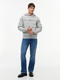 Logo Flex Fleece Hoody — Grey 2