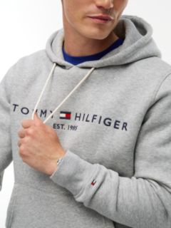 Logo Flex Fleece Hoody — Grey 3