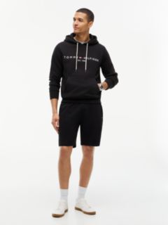 Logo Flex Fleece Hoody — Black 2