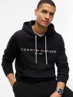 Logo Flex Fleece Hoody — Black 3
