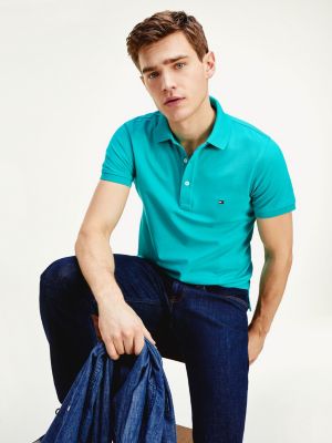 tommy hilfiger polo shirt green