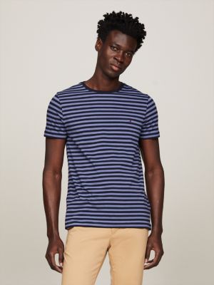 Tommy striped deals t shirt