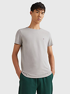 Heren Kleding voor voor Shorts voor Cargoshorts Tommy Hilfiger Lounge-t-shirt Met Bedrukt Logo in het Wit voor heren 