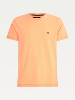 tommy hilfiger orange top