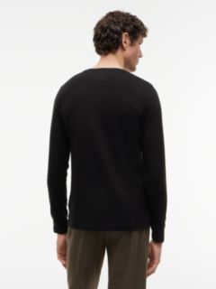 Slim Jersey Long Sleeve T-Shirt — Black 5