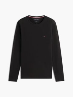 Slim Jersey Long Sleeve T-Shirt — Black 8