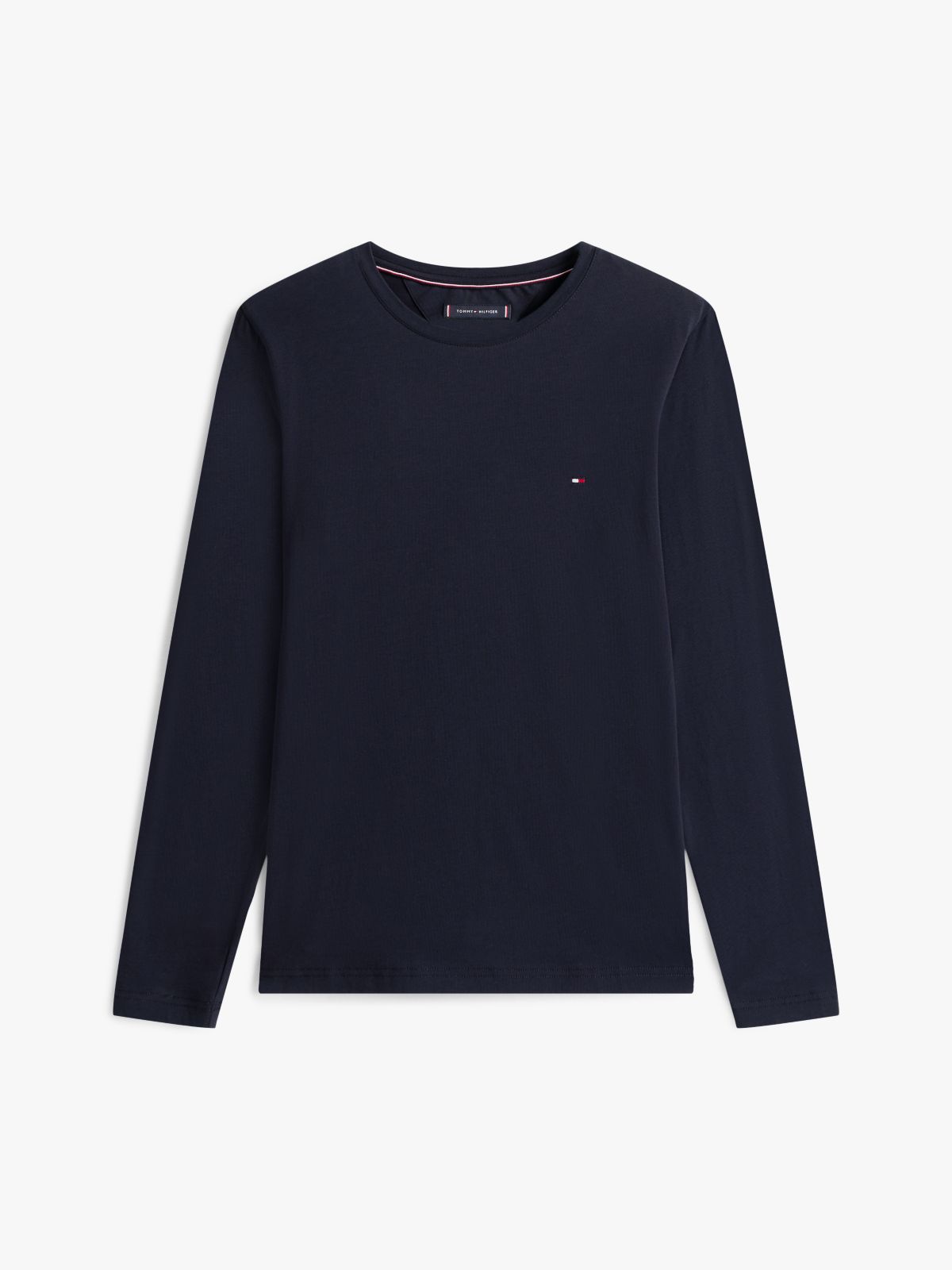 Slim Jersey Long Sleeve T-Shirt — Blue