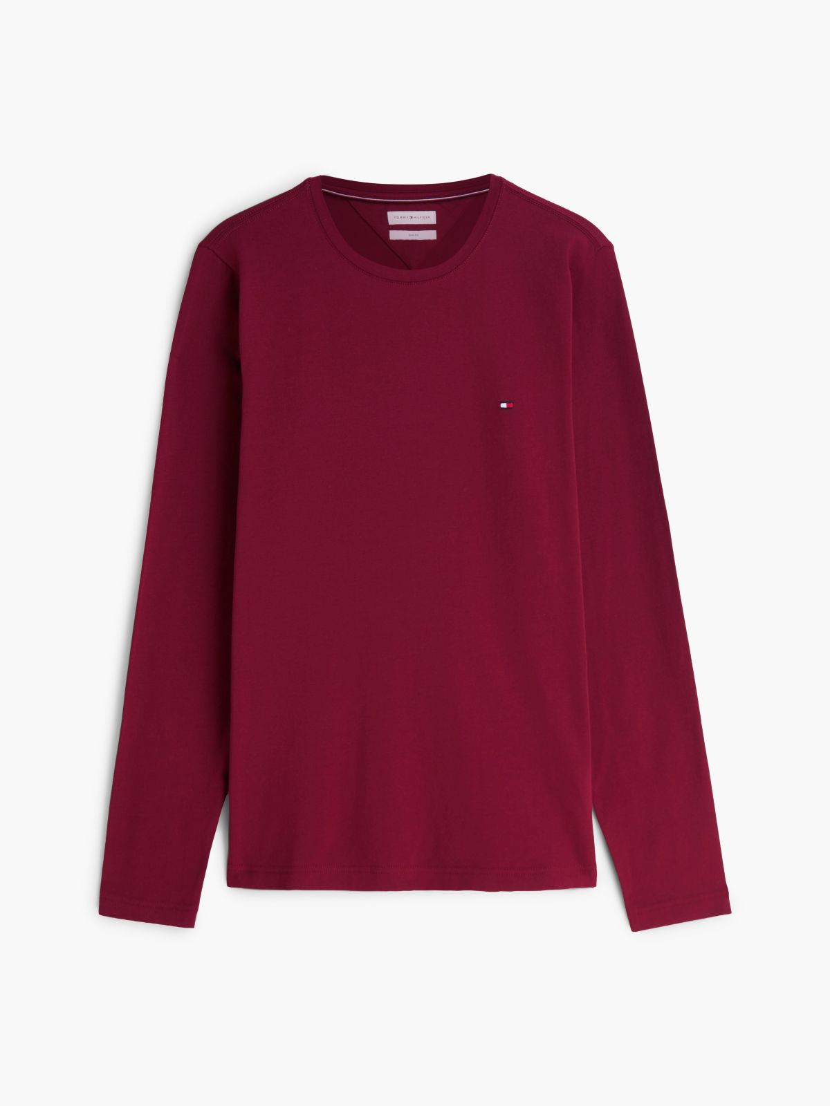 Slim Jersey Long Sleeve T-Shirt — Purple