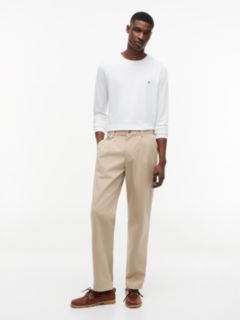 Slim Jersey Long Sleeve T-Shirt — White 2