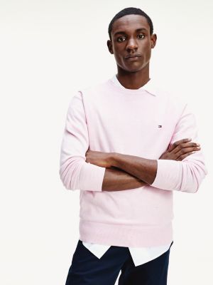 tommy pink jumper