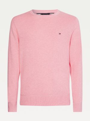 pink tommy jeans jumper