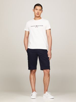 Tommy Hilfiger Crew Neck Tommy Jeans Badge T-Shirt White – HiPOP Fashion