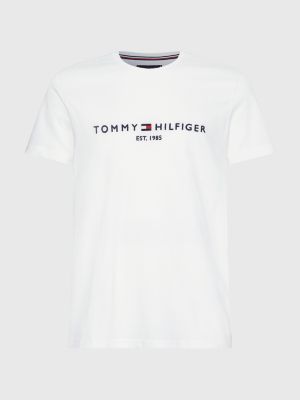 Tommy Hilfiger Logo T-Shirt | WHITE 