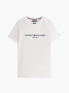 Tommy Hilfiger Logo T-Shirt — White 5
