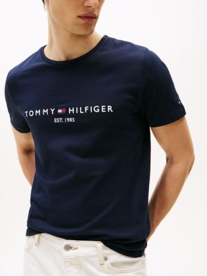 TOMMY HILFIGER H LOGO LETTER T-SHIRTS BLUE DAWN 09T4161 – COLETTE MALL