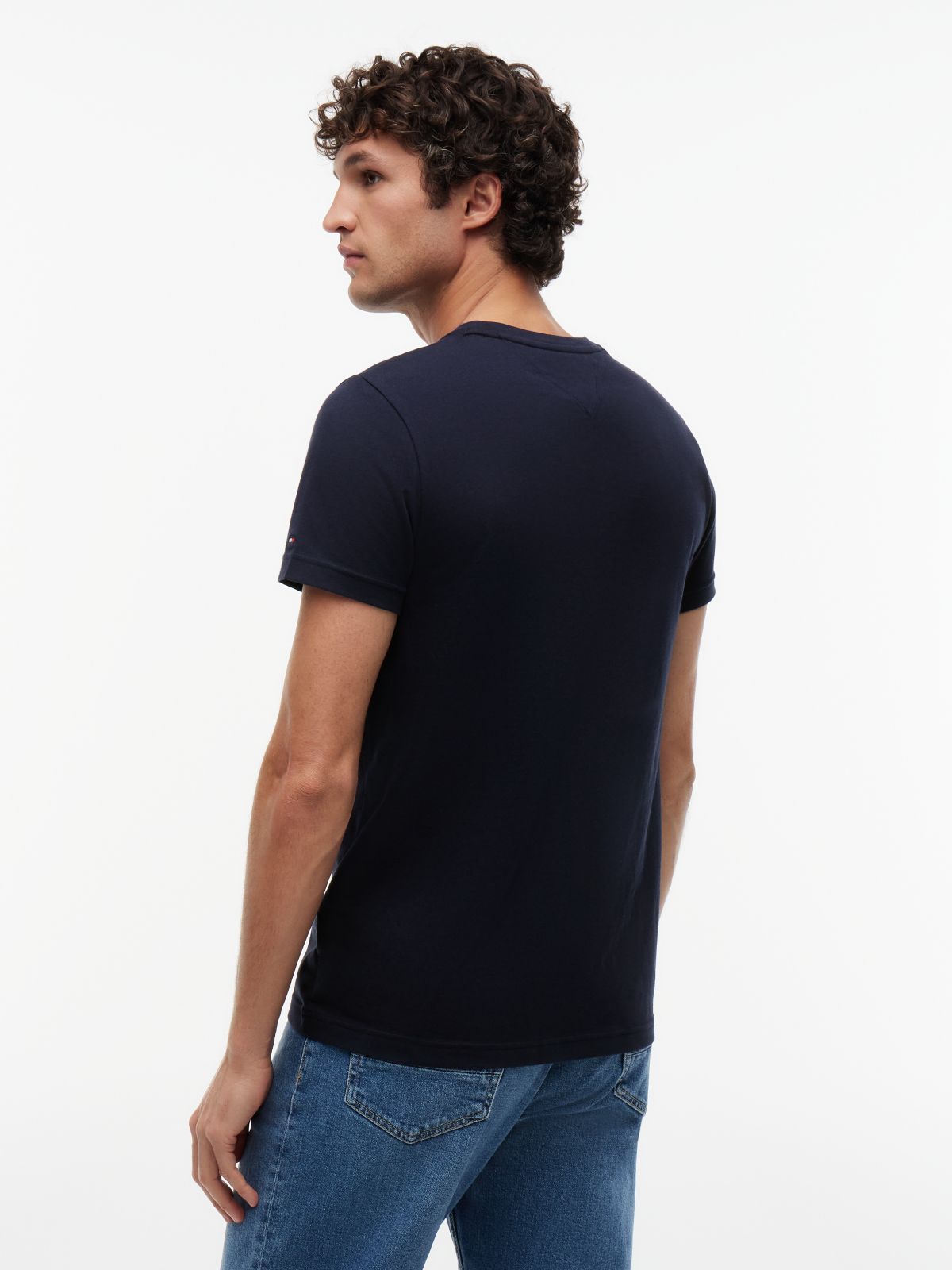 Tommy Hilfiger Logo T-Shirt — Blue
