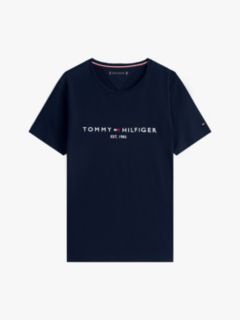 Tommy Hilfiger Logo T-Shirt — Blue 5