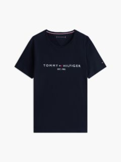 Tommy Hilfiger Logo T-Shirt — Blue 6