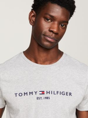 Tommy Hilfiger Logo T-Shirt | GREY | Tommy