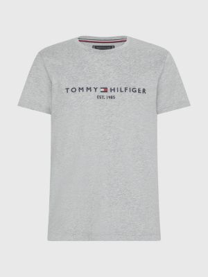 Vaarwel spreken Vervallen Tommy Hilfiger Logo T-Shirt | GREY | Tommy Hilfiger