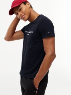 Tommy Hilfiger Logo T-Shirt — Black 3
