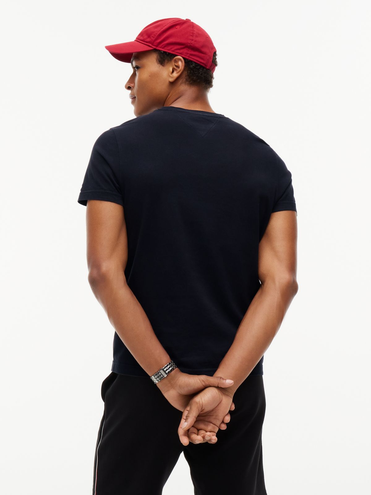 Tommy Hilfiger Logo T-Shirt — Black