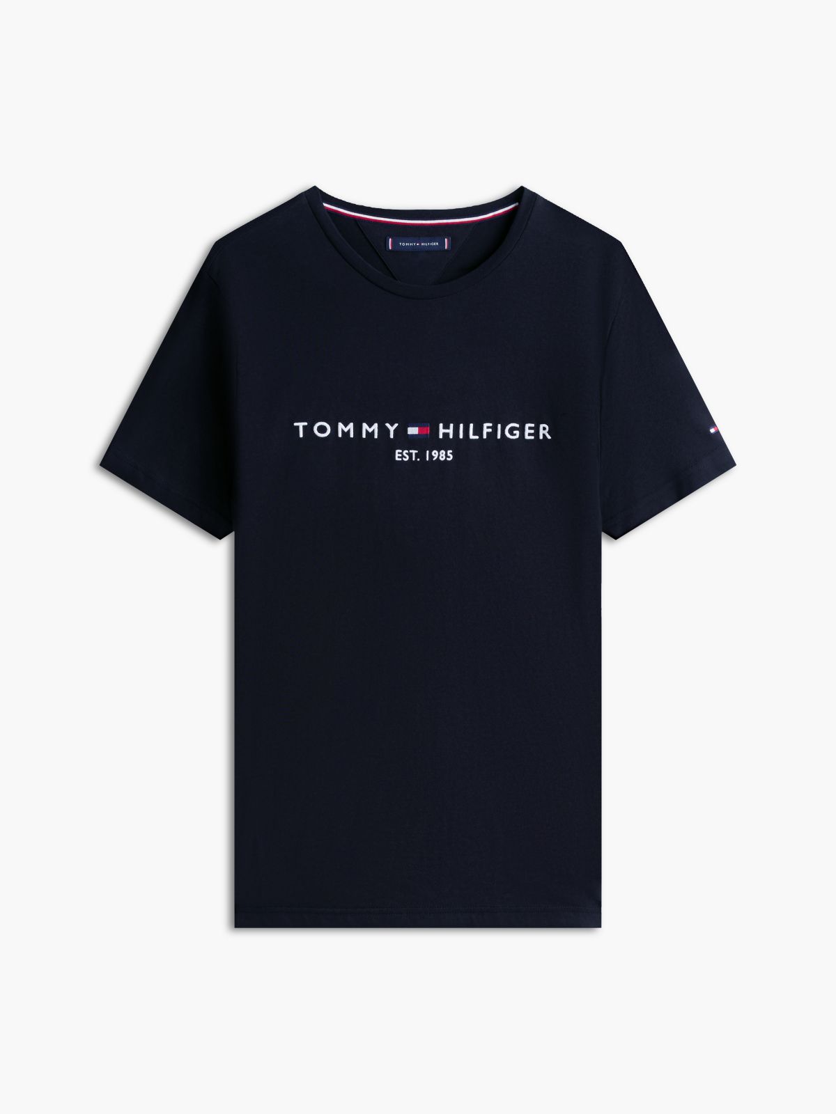 Tommy Hilfiger Logo T-Shirt — Black