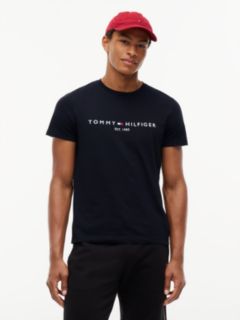 Tommy Hilfiger Logo T-Shirt — Black 1