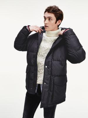 tommy hooded parka jacket
