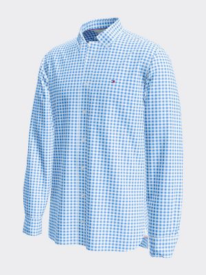 Regular Fit Textured Gingham Shirt 