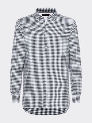 tommy hilfiger gingham shirt