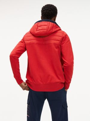 tommy hilfiger front panel hooded zip through